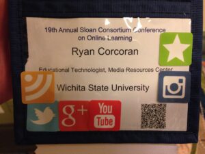 My Sloan-C Badge, gamified with more badges. CC-BY-SA